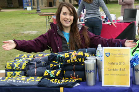 T-Shirt and Tumbler Table