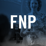 Thumbnail image of female teacher teaching with DNP-FNP in white text